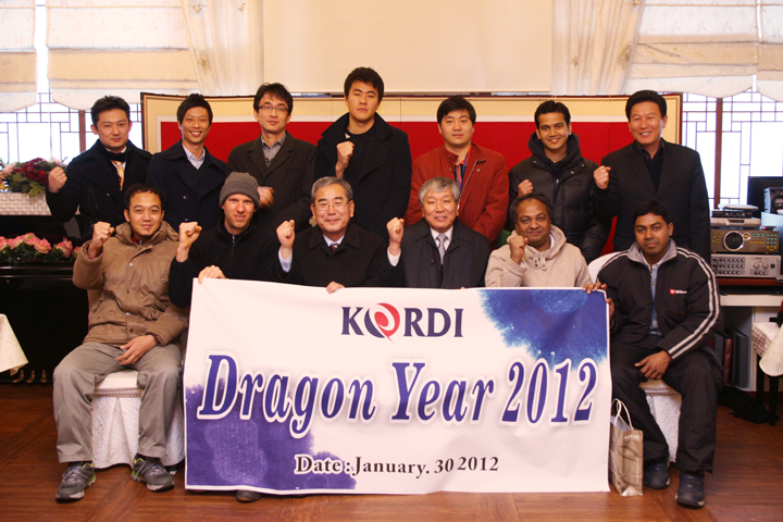 2012 Congratulatory ceremony for foreign scientist