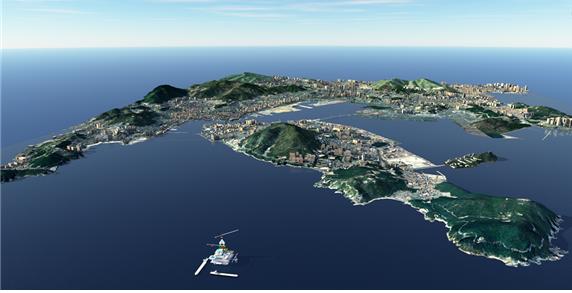 부산 해양 스마트시티 3D 시뮬레이션 플랫폼 (Infraworks)